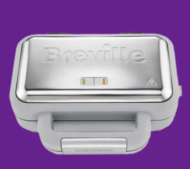 Сніданок із родзинкою: вафельниця Breville DuraCeramic VST072X